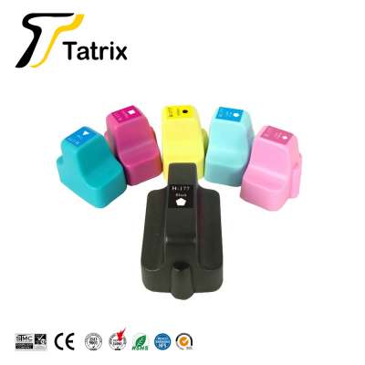 Tatrix 177 Premium Color Remanufactured Ink Cartridge for HP 8250 C5150 C5180 C5183 D7160 D7360