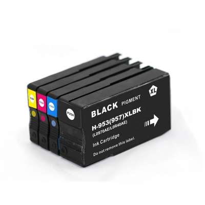 Tatrix Remanfuctured Color Inkjet Ink Cartridge 953 953XL 957 957XL for HP OfficeJet Pro 7740 8210 8710 8720