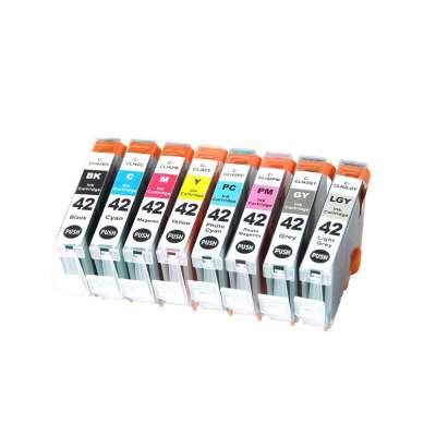 Tatrix CLI42 CLI-42 Premium Compatible Color Ink Cartridge for Canon PIXMA Pro 100 100S Printer