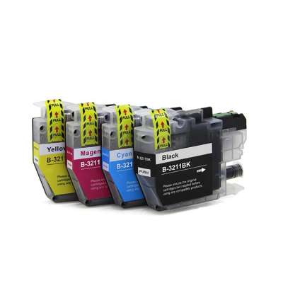 Tatrix LC3211 Premium Color Compatible Printer Ink Cartridge for Brother DCP-J572DW MFC-J497DW