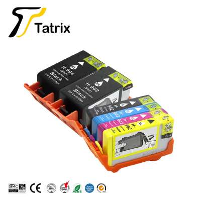 Tatrix 902 902XL 906 906XL Color Remanufactured Inkjet Ink Cartridge for HP OfficeJet Pro 6960 6978 Printer All in One