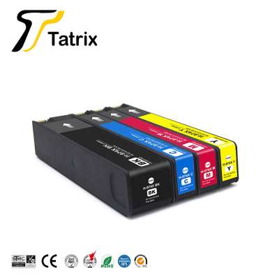 Tatrix 974 974X Premium Remanufactured Color Ink Cartridge for HP PageWide 452dw 477dw